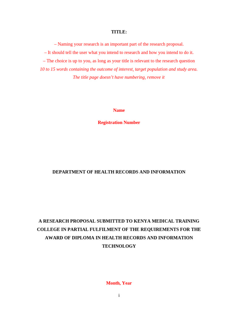 RESEARCH Proposal Template | PDF | Sampling (Statistics) | Methodology