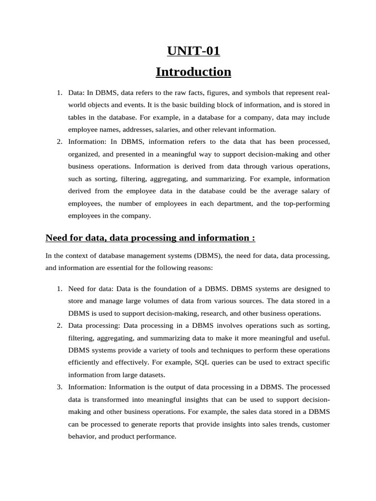 Rdbms Notes | PDF | Databases | Computer File