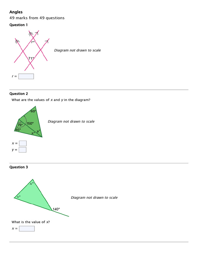 Ch5 Angles and Shapes | PDF