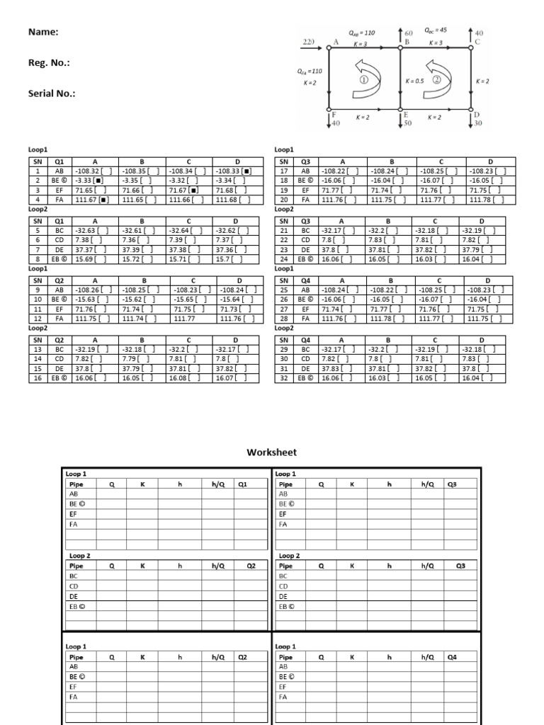 Test 2 Questions Paper Format | PDF