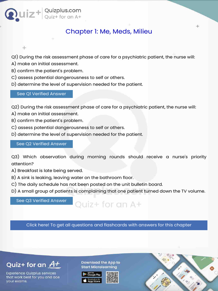 During the Risk Assessment Phase of Care for a Psychiatric Patient the ...