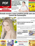 Jornal Uniao - Edição de 10 à 23 de Agosto de 2012