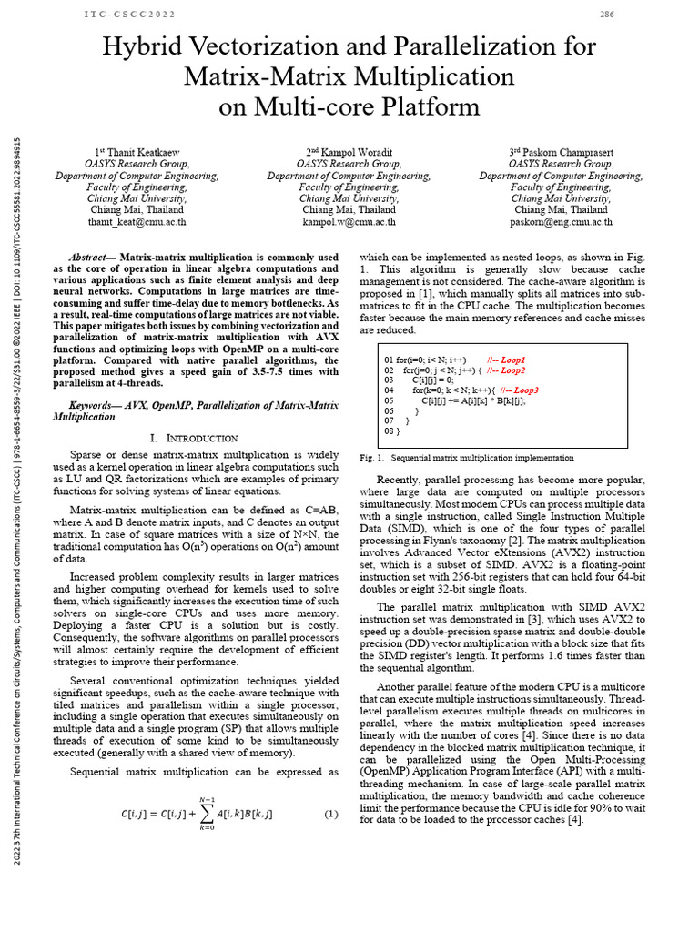 Hybrid_Vectorization_and_Parallelizati | PDF | Parallel Computing ...