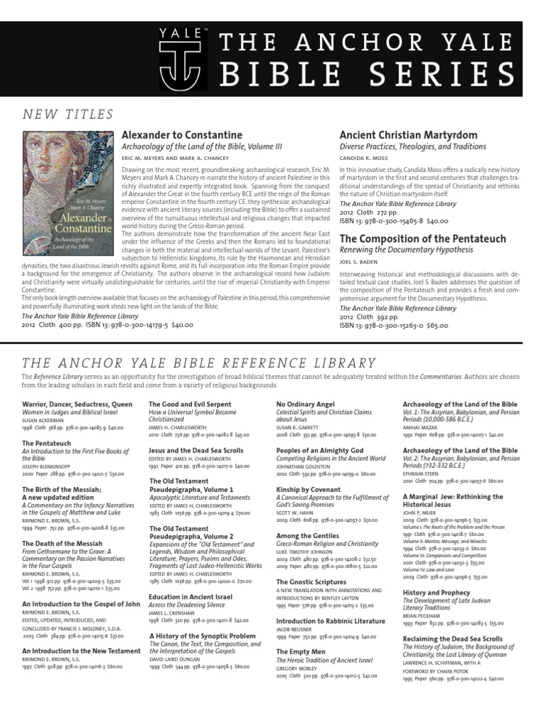 Anchor Yale Bible Dictionary Pdf Free Reference article/entry boling