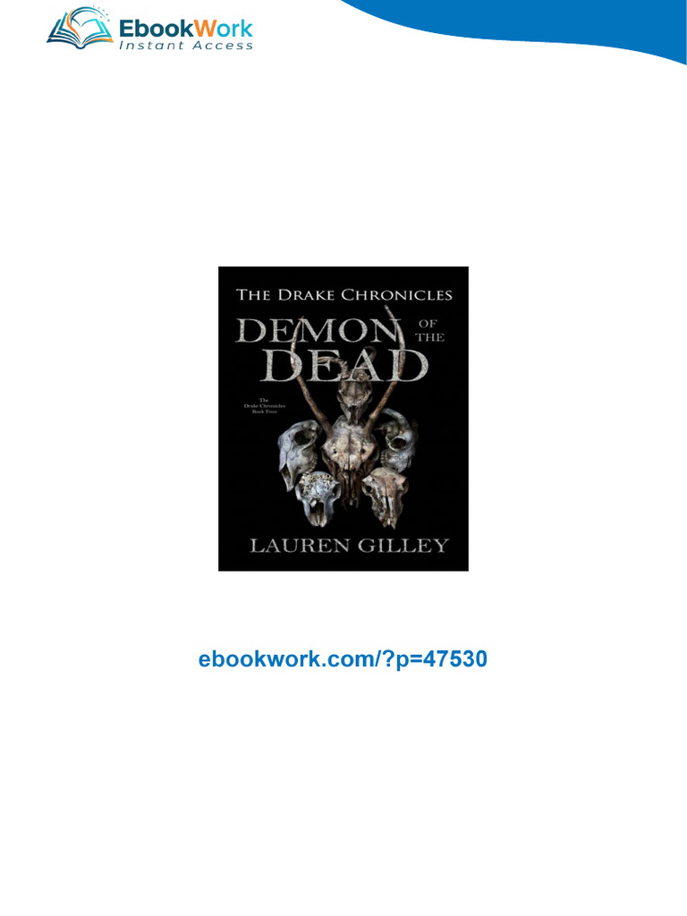 Demon of The Dead The Drake Chronicles Book 4 Lauren Gilley 2026 Full ...