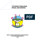 Download Buku Petunjuk Penulisan Skripsi by Muhtadin Abrori SN10284367 doc pdf