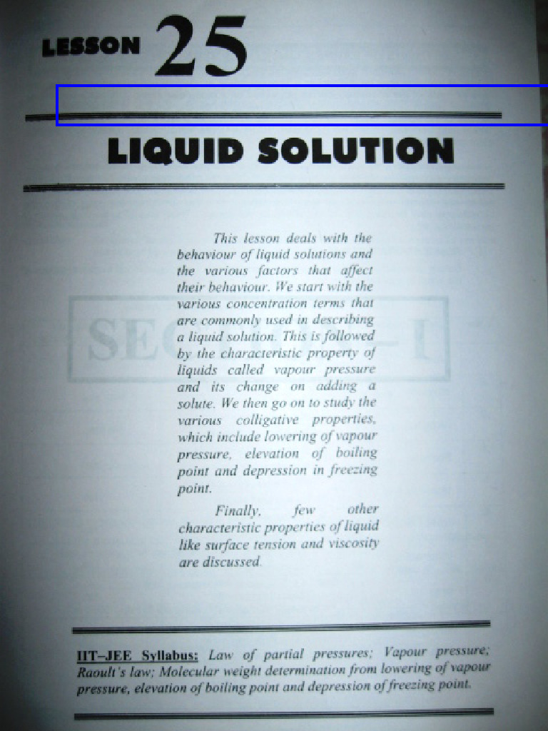 Liquid Solution | PDF