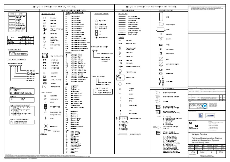 376837-10003A-A-Piping and Instrument Diagram - Instrument Legend and ...