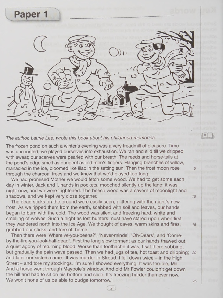 Bond 12+ Reading Comprehension - Paper 1 | PDF