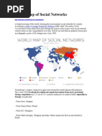 World Map of Social Networks