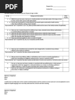 Visa Character Statement Form 1563 | PDF | Crimes | Crime & Violence