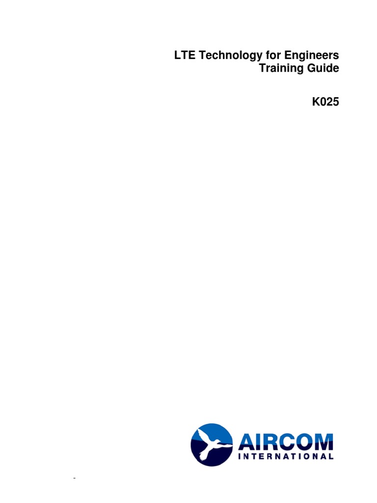 Aircom K025 LTE Technology For Engineers | PDF | Business | Computers