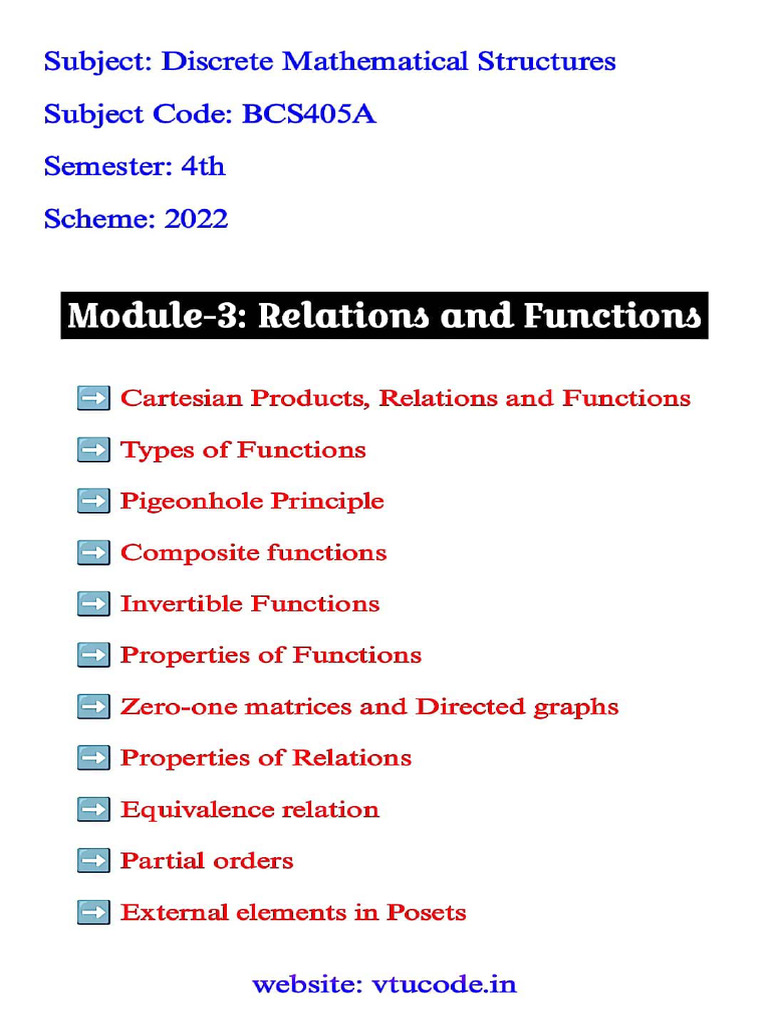 DMS Module 3 | PDF