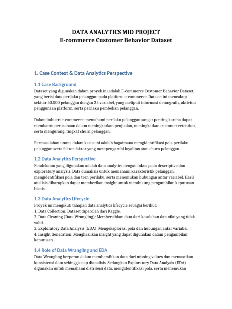 Data Analytics Project No1 No2 | PDF