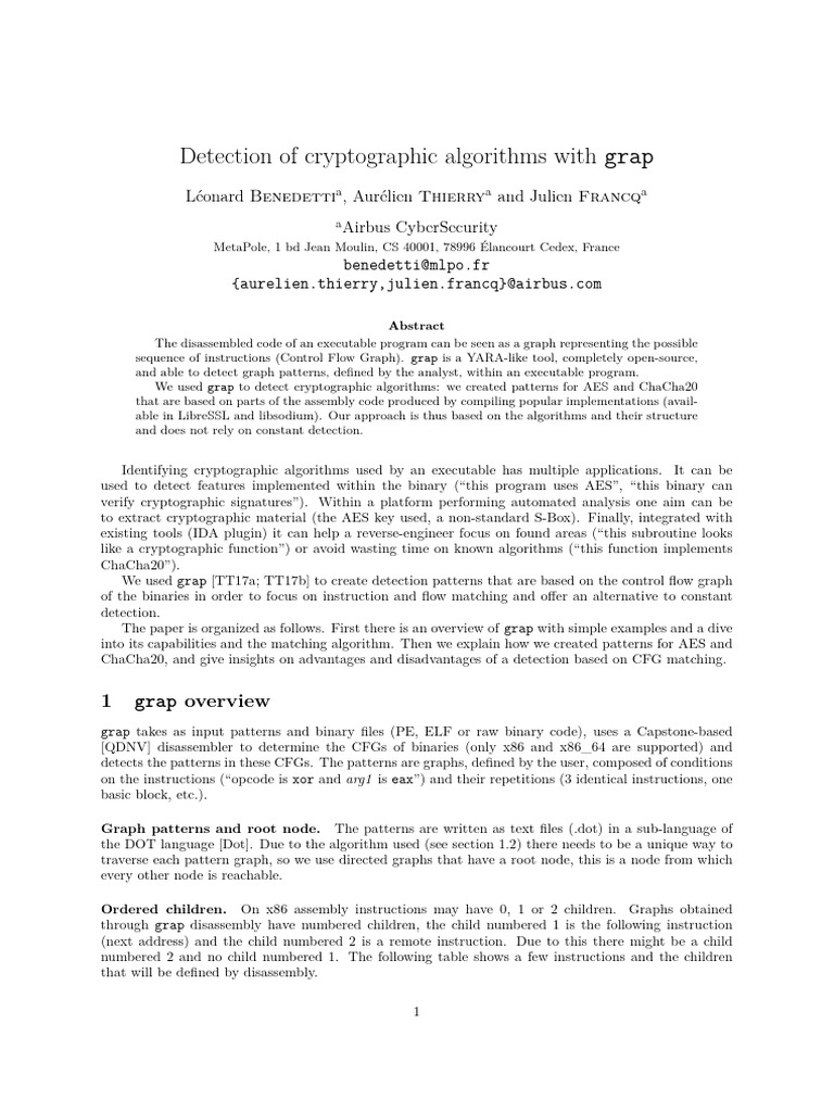 2017-1119 | PDF | Cryptography | Algorithms