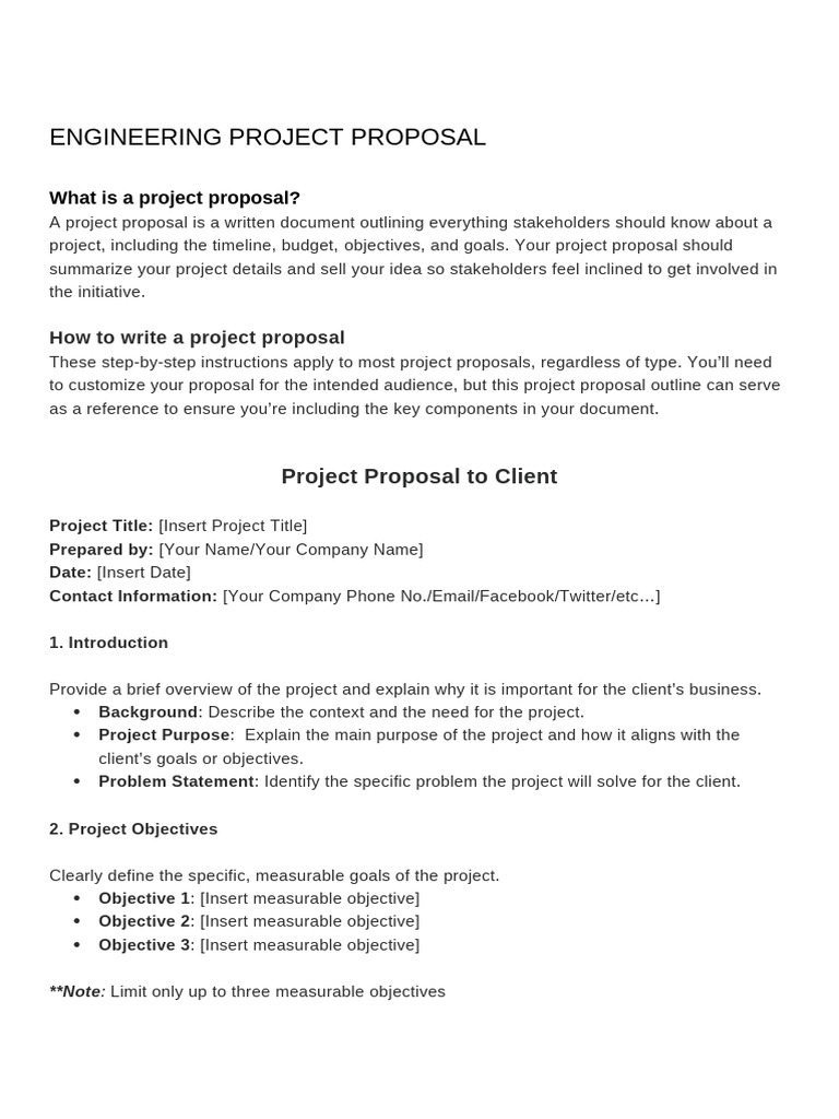 Project Proposal | PDF