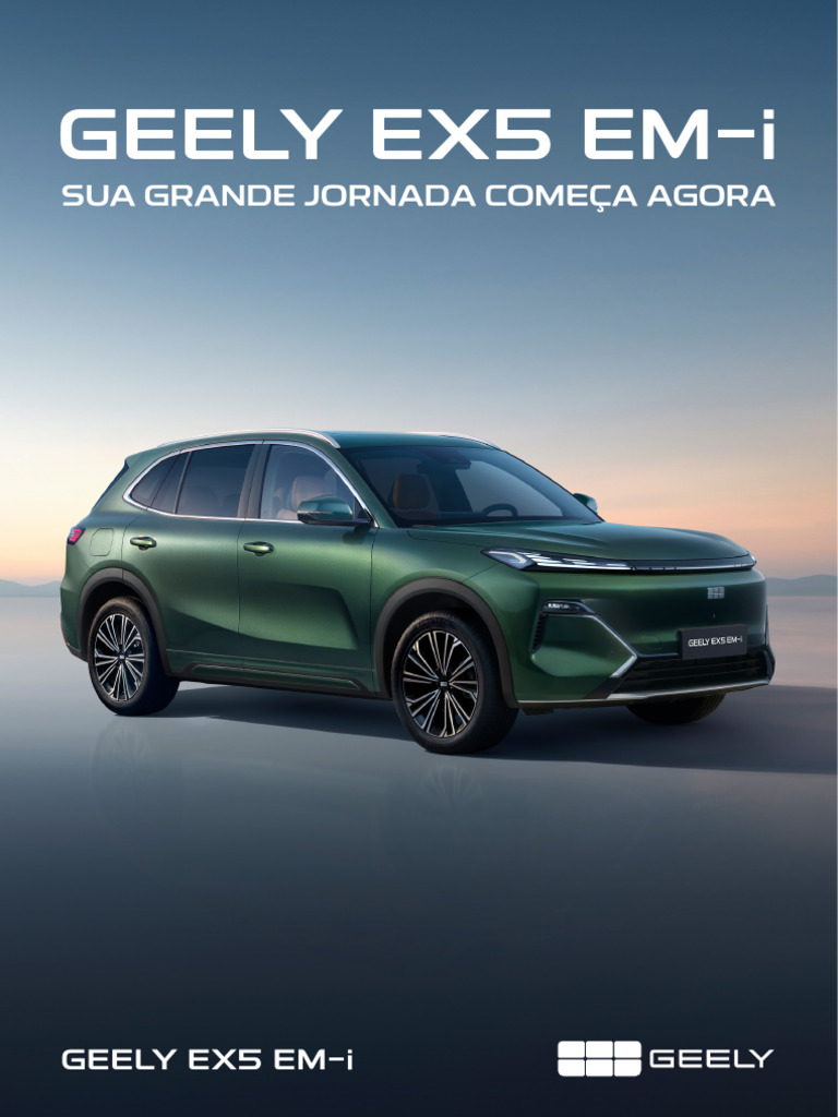 Especificações Geely EX5 | PDF | Motores | Ar condicionado
