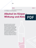 Alkohol Koerper