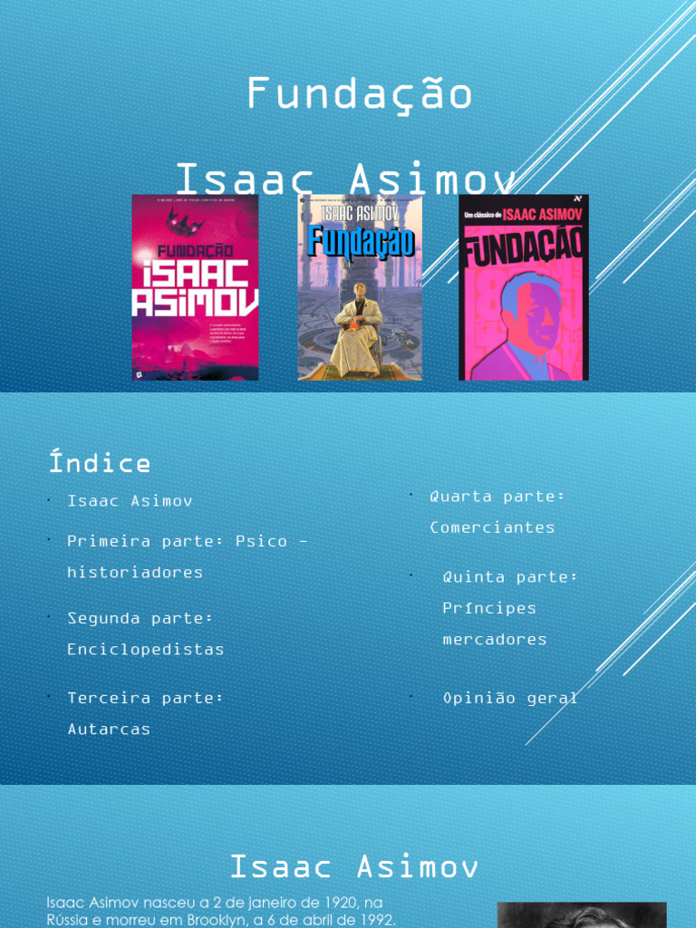 Fundacao Isaac Asimov | PDF