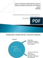 Evaluación de Los Servicios Ecosistémicos para El Diseño de Políticas Públicas - Rafael Burbano