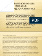 Economia No Governo Lula