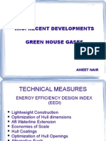 Imo: Recent Developments Green House Gases: Ameet Nair