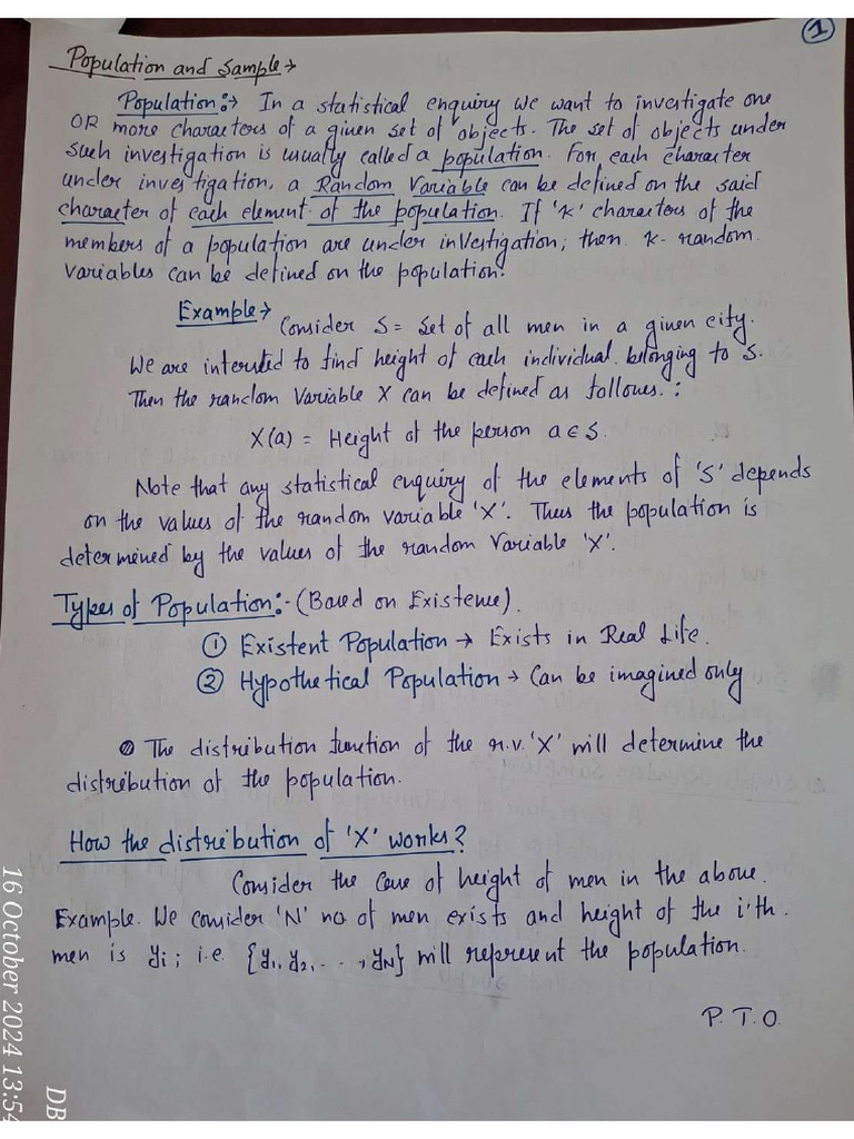 Sampling Theory | PDF