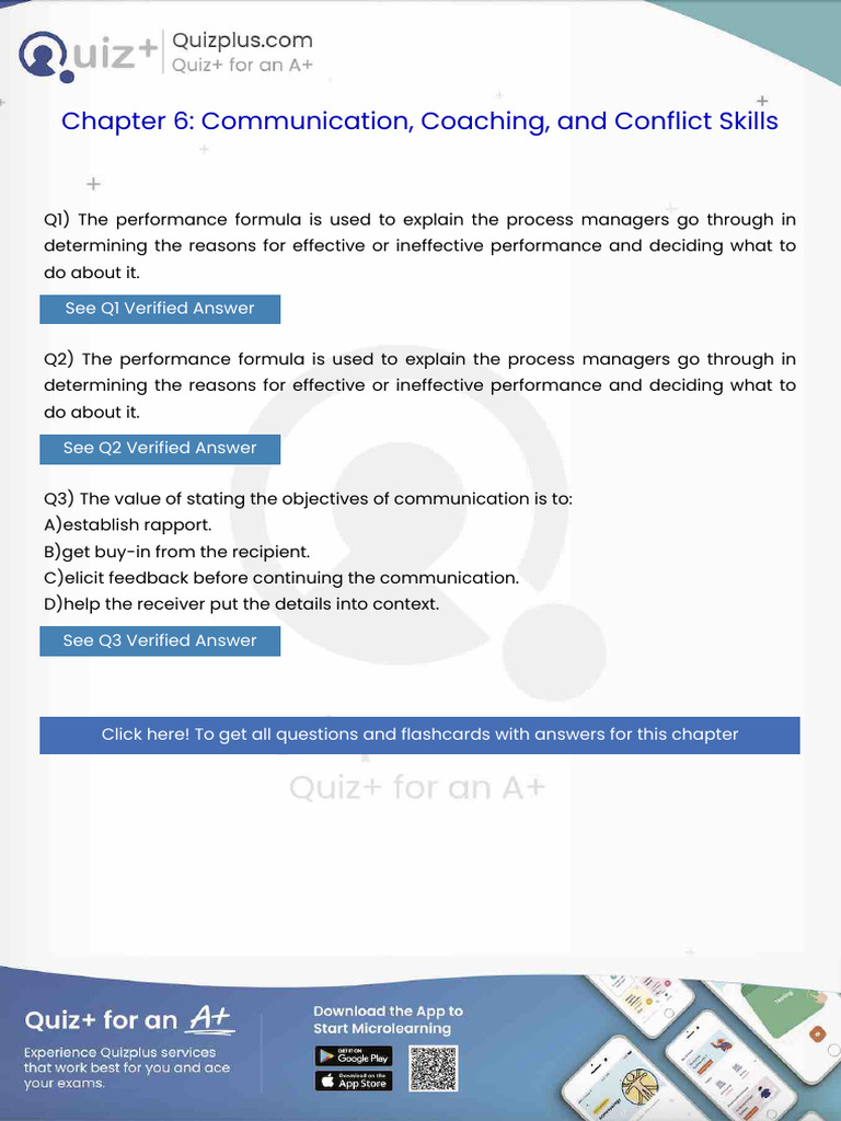 The Performance Formula is Used to Explain the Process Managers Go ...