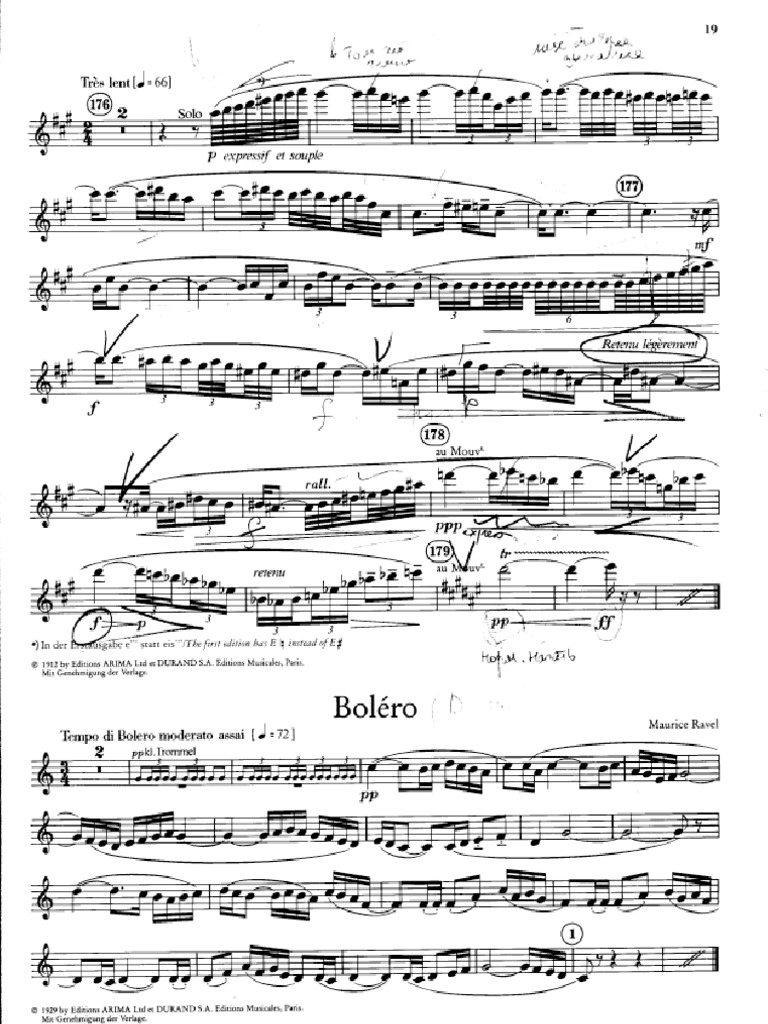 Carnival Flute Orchestral Excerpt