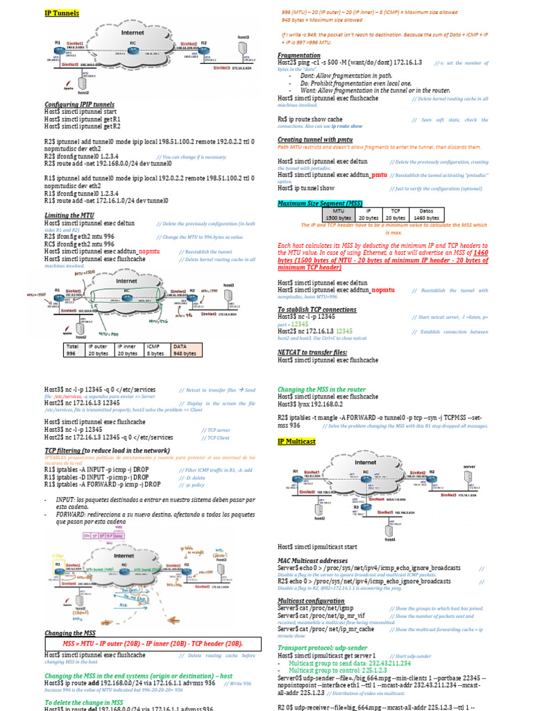 Commands | PDF | Internet Protocols | Transmission Control Protocol