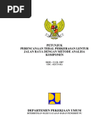 Download Petunjuk Tebal Perkerasan Lentur Jalan Raya Dgn Metode Analisa Komponen 2 by Fredo Sianipar SN102865343 doc pdf