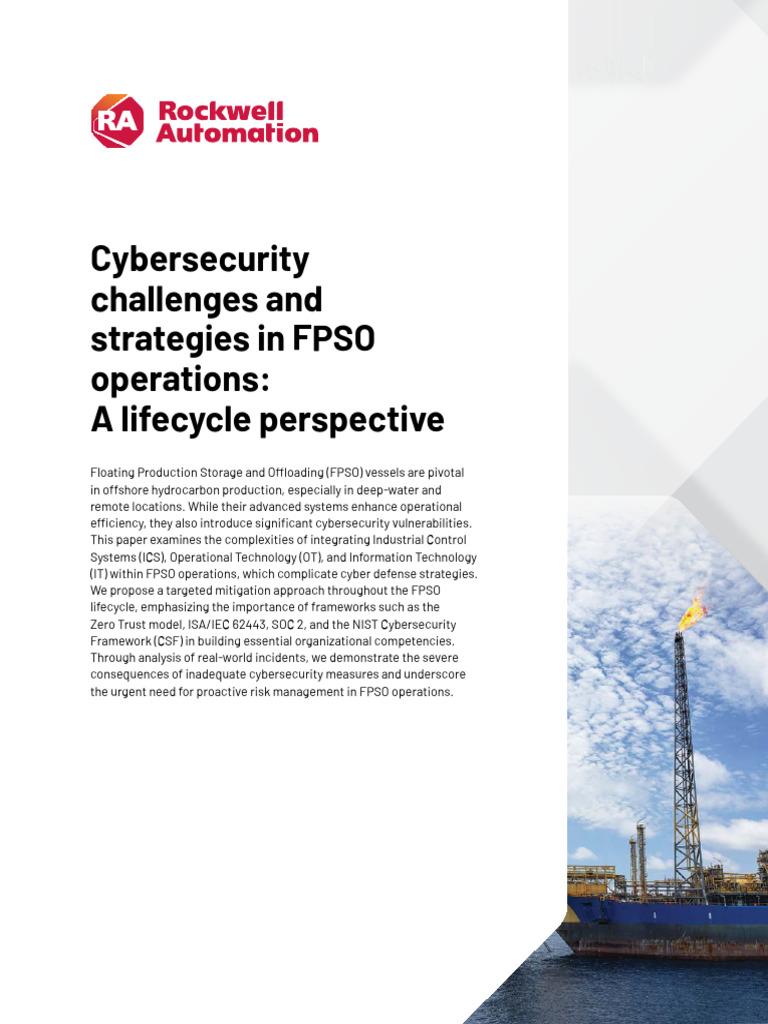 FPSO Cyber Security | PDF
