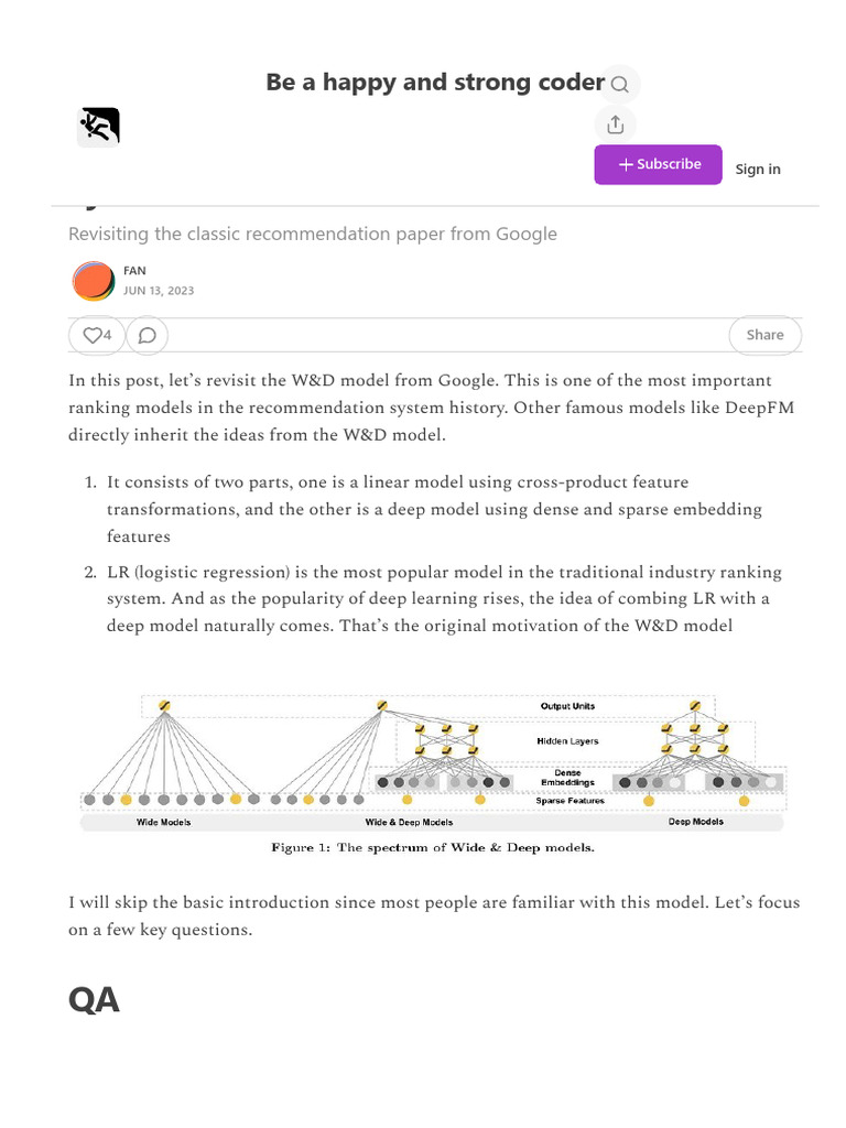 Wide & Deep Learning for Recommender Systems | PDF | Machine Learning ...