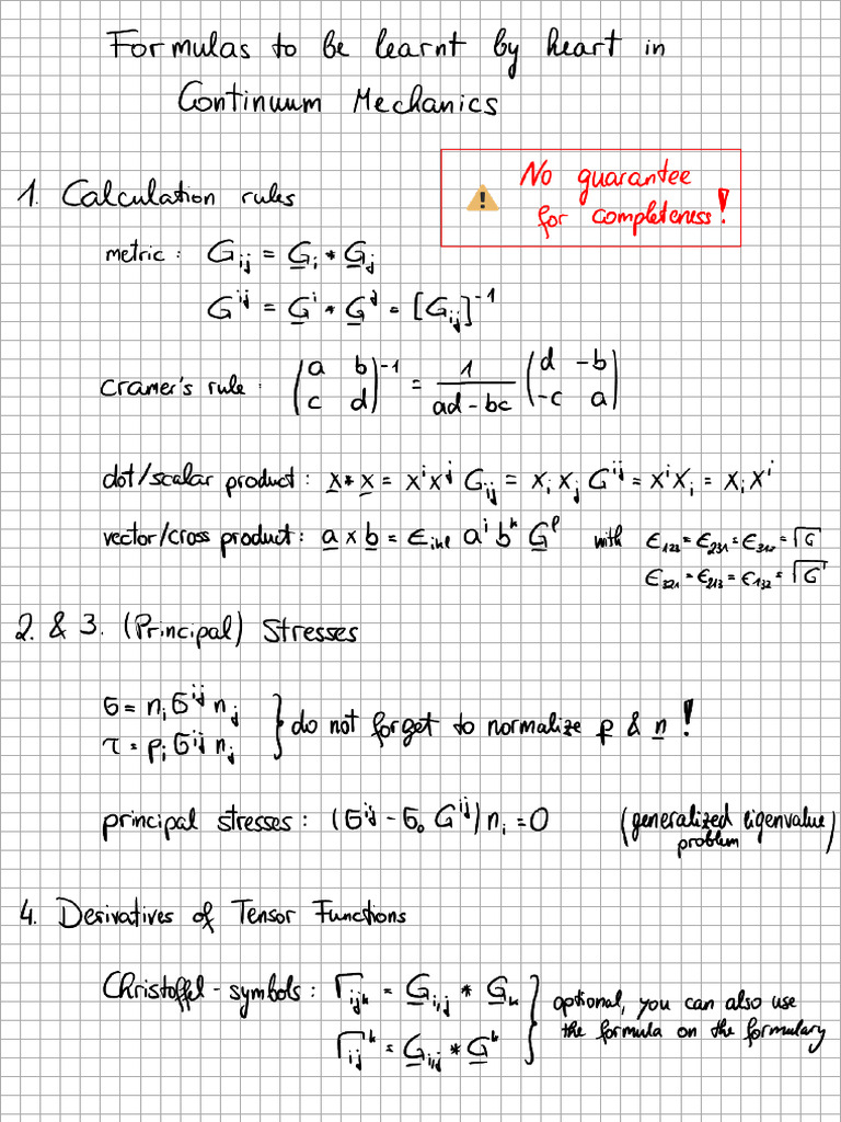 Formulas CM | PDF