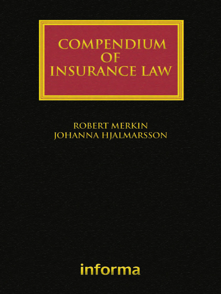 (Lloyd's Insurance Law Library) Robert Merkin, Johanna Hjalmarsson ...
