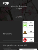 MRI Safety: Preventing Burns and Heating | PDF | Magnetic Resonance ...