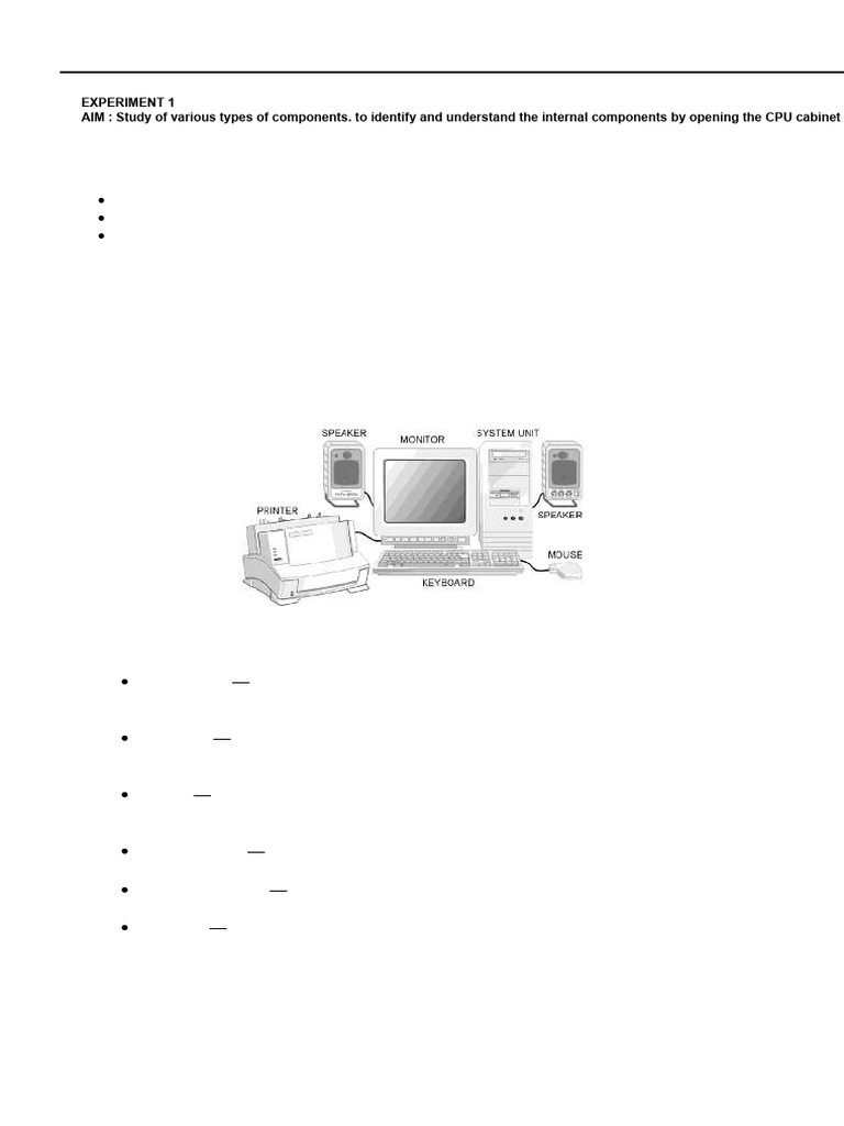 Cp Lab Manual | PDF | Personal Computers | Power Supply