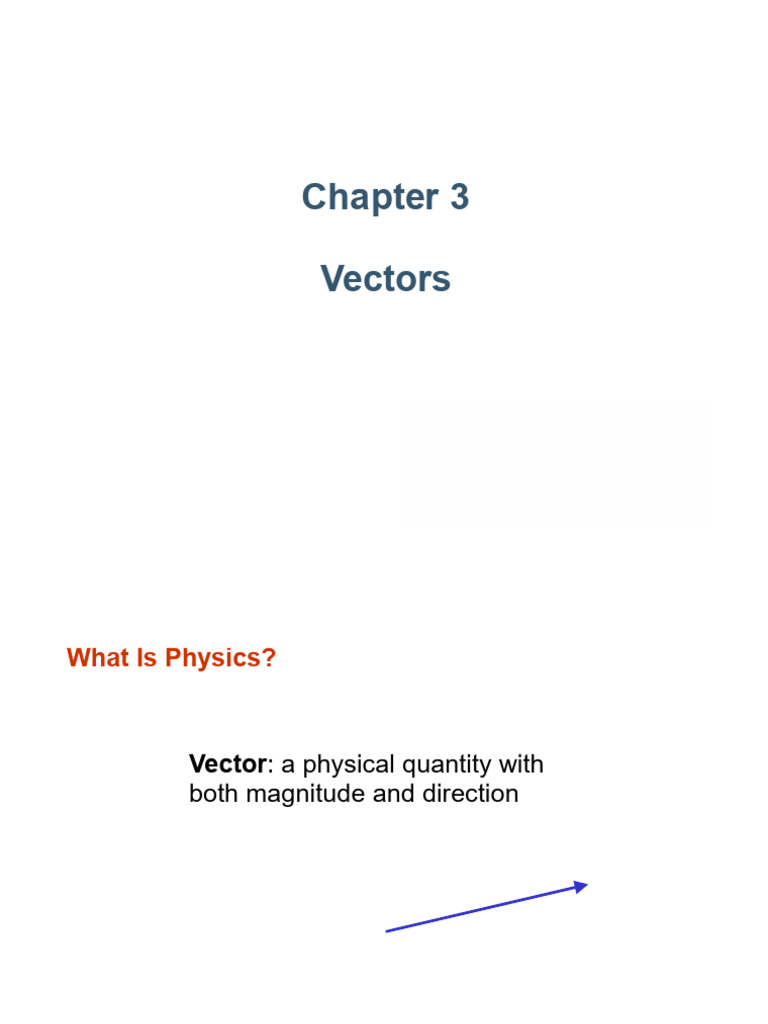 Chapter 03 | PDF | Euclidean Vector | Mathematics