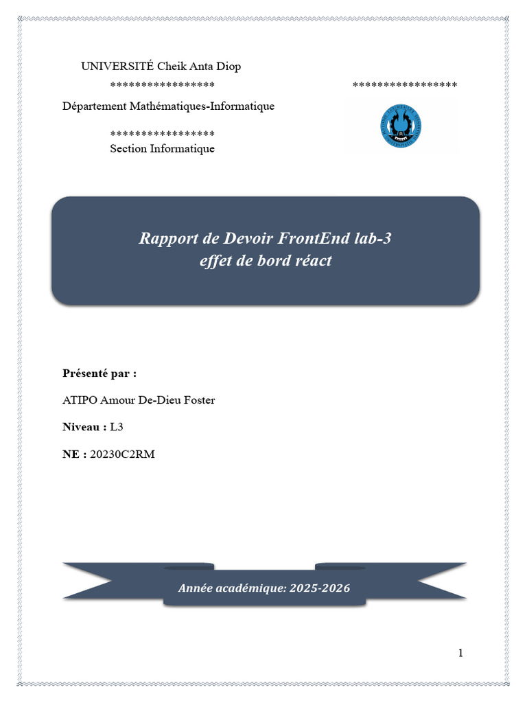 Labd 3 | PDF | Développement de logiciel | Informatique