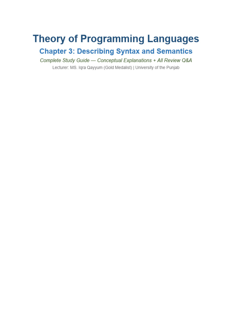 CH3 | PDF | Function (Mathematics) | Programming