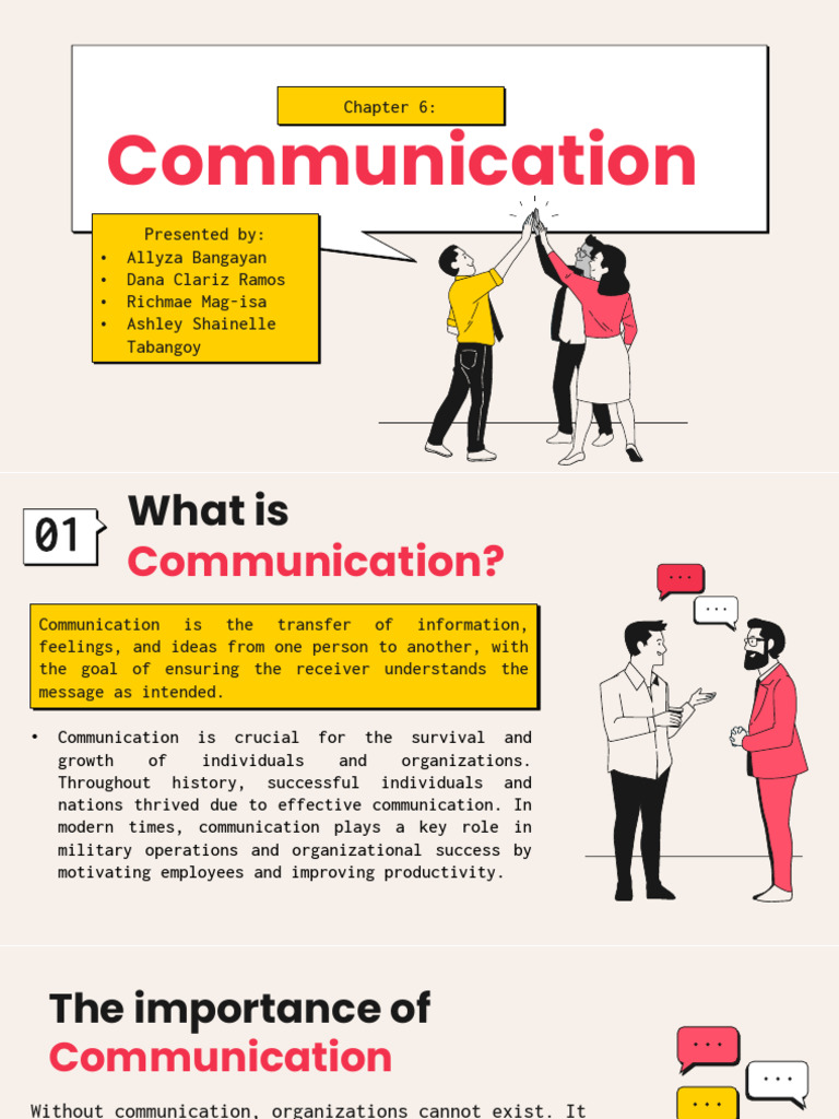 Communication-l-CHAPTER-6 | PDF | Communication | Nonverbal Communication