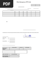 PDC Covering Letter Format for HDFC | PDF