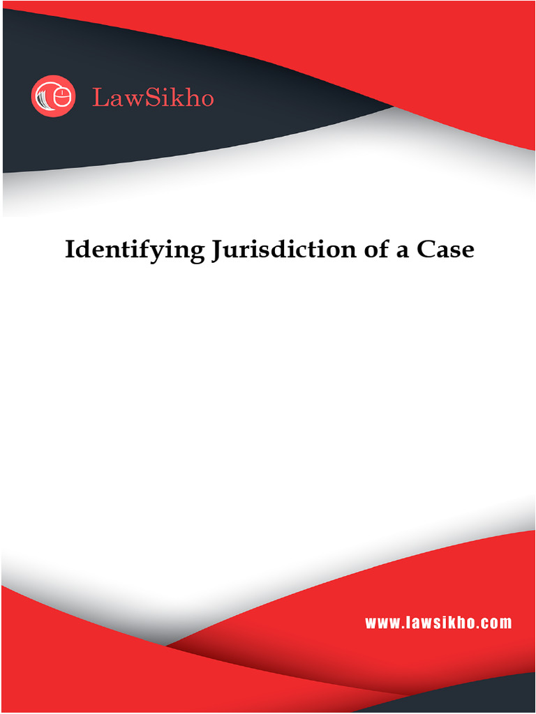 SCENARIOS- Identifying Jurisdiction of a Case 2 | PDF | Criminal ...