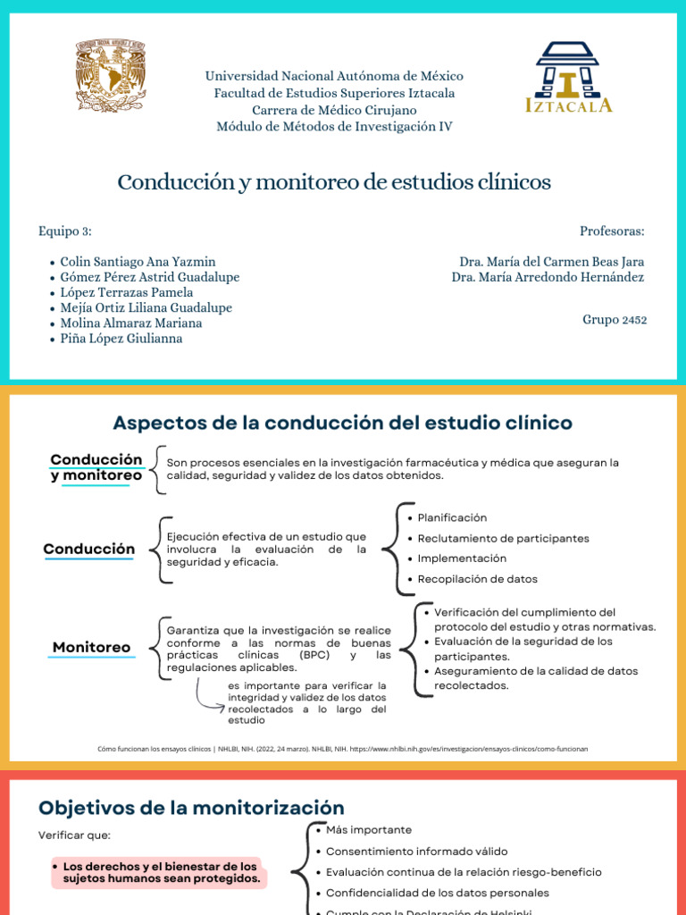 Conducción y monitoreo de estudios clínicos | PDF | Ensayo clínico ...