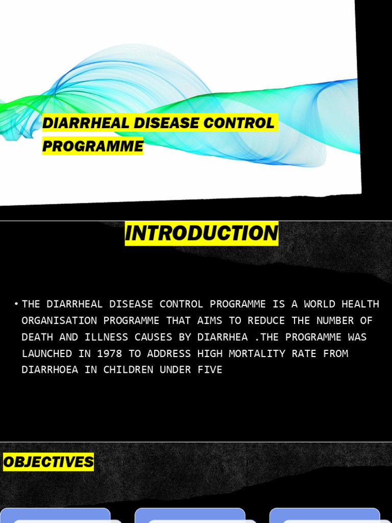 diarrhea disease control program_250207_134905 | PDF | Diarrhea ...