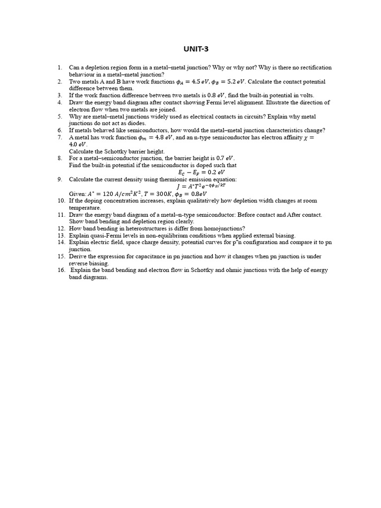 UNIT 3 Assignment | PDF