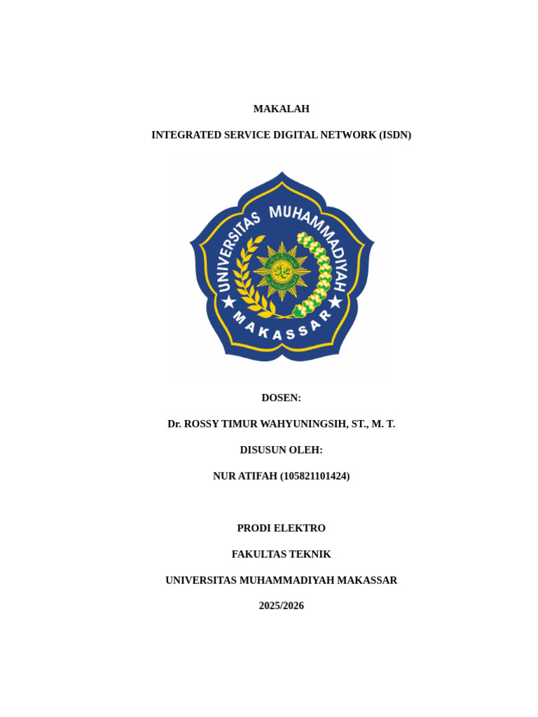 Final Nur Atifah 105821101424 | PDF