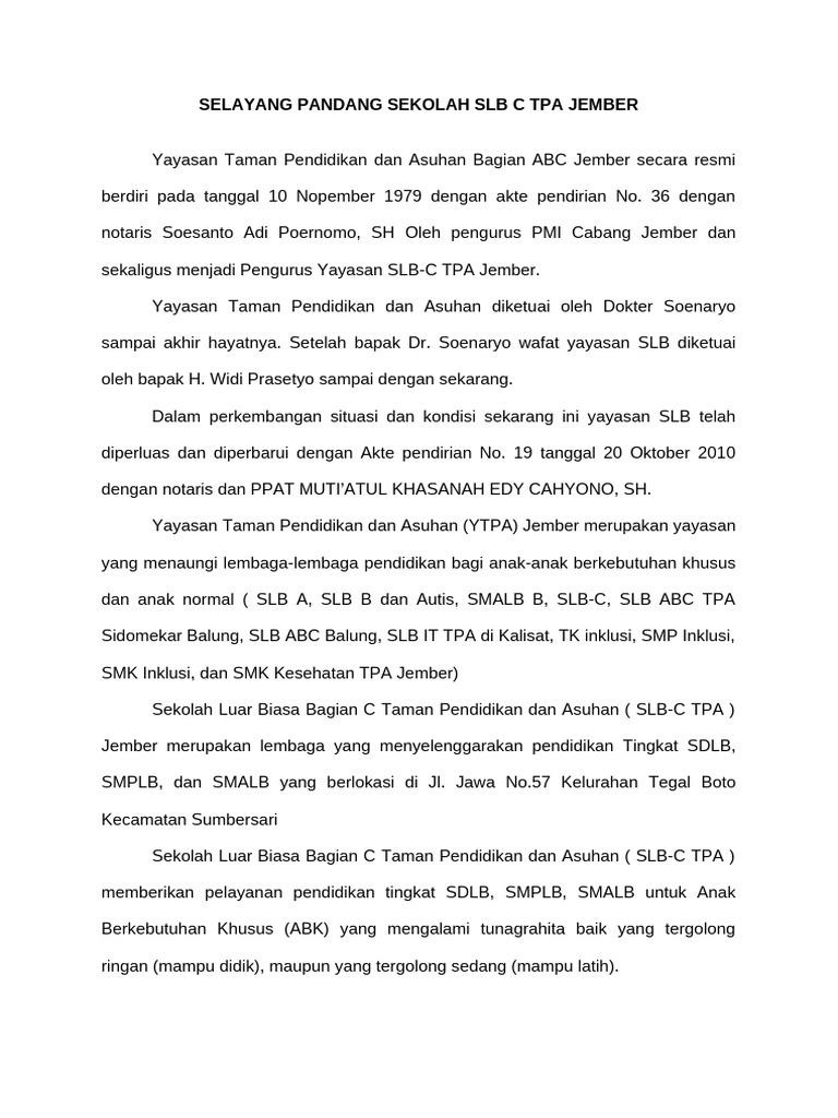 selayang pandang | PDF