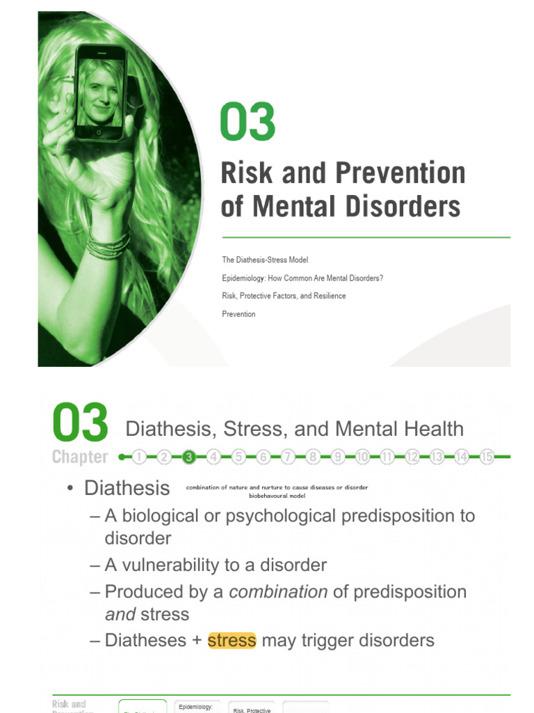Lecture 2 Chapter 3 Handouts | PDF | Mental Disorder | Psychological ...