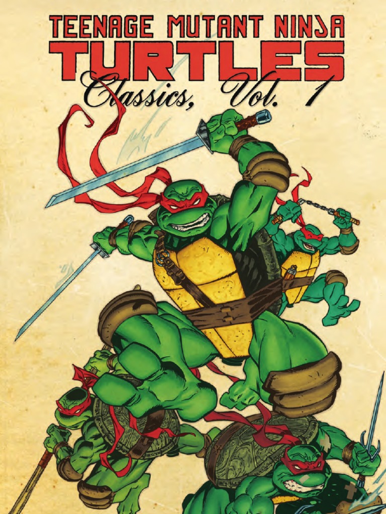 Teenage Mutant Ninja Turtles Classics Vol. 1 Preview PDF Idw